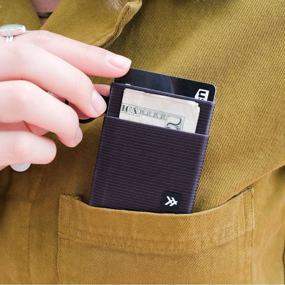 Thread Elastic Wallet – Black - Picture 6 of 6